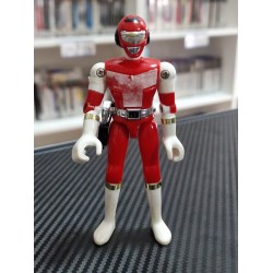 Figura power rangers rojo...